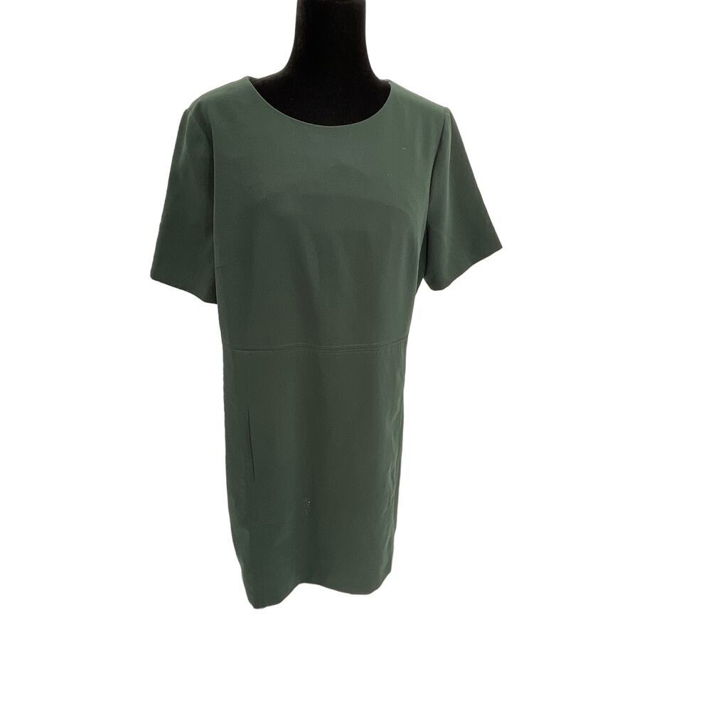 Eliza J shift dress With Pockets Green Size 16